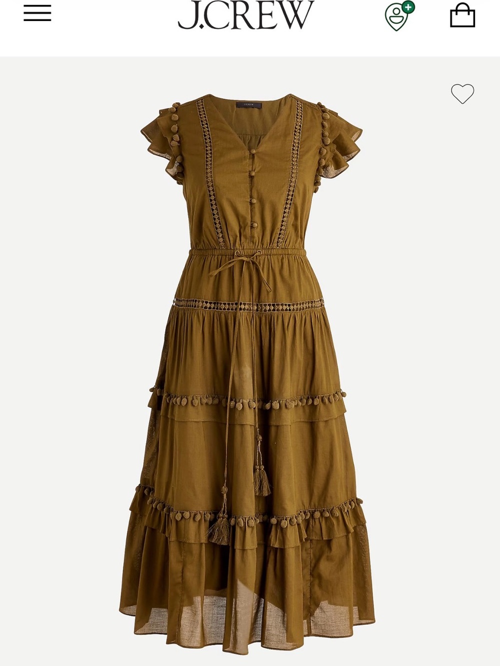 J Crew Pom-pom dress - Size 4